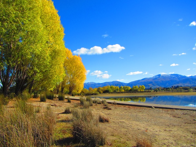 Opua Lake in Autumn colours